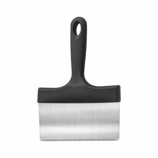 Outset Stainless Steel Griddle Scraper with Handle