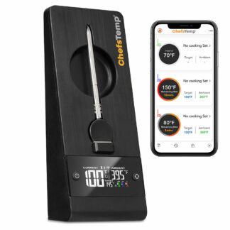 ChefsTemp ProTemp Plus – The Next Generation Wireless Smart Meat Thermometer